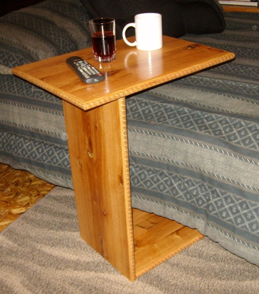 under sofa table on Free Tray Table Plans   How To Build A Tv Tray Table